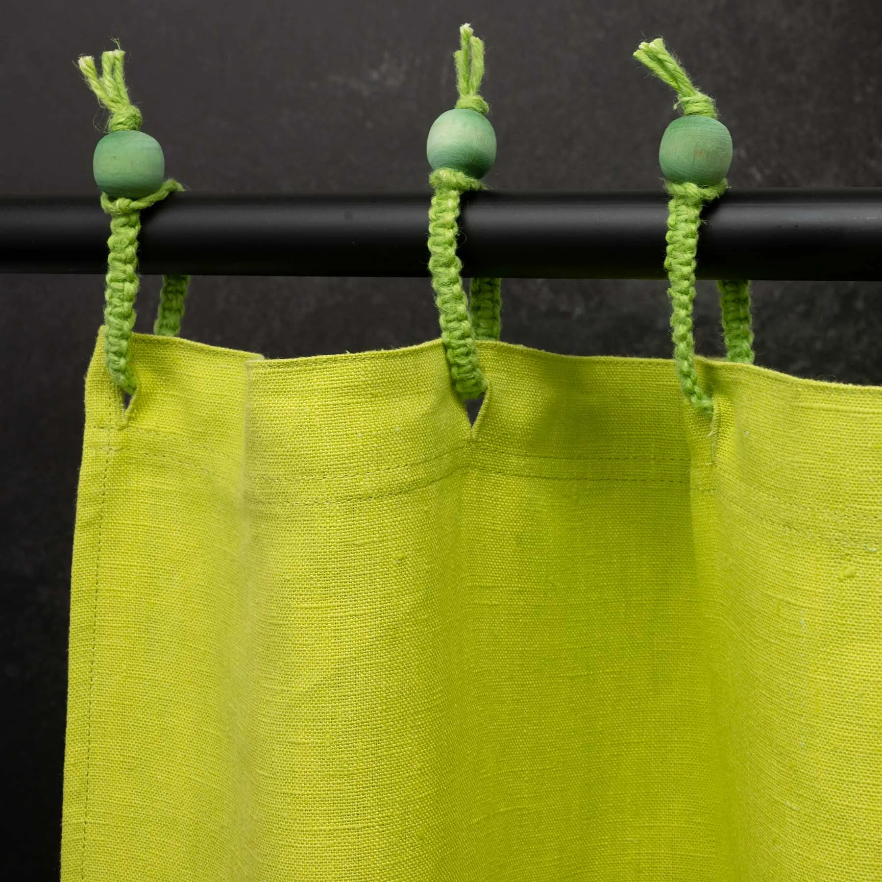 48x72 Hemp Shower Curtain 100% Organic (PVC-Free, Plastic-Free, Vinyl-Free) (Stall Size) (100% Biodegradable) (MONTEBELLO)