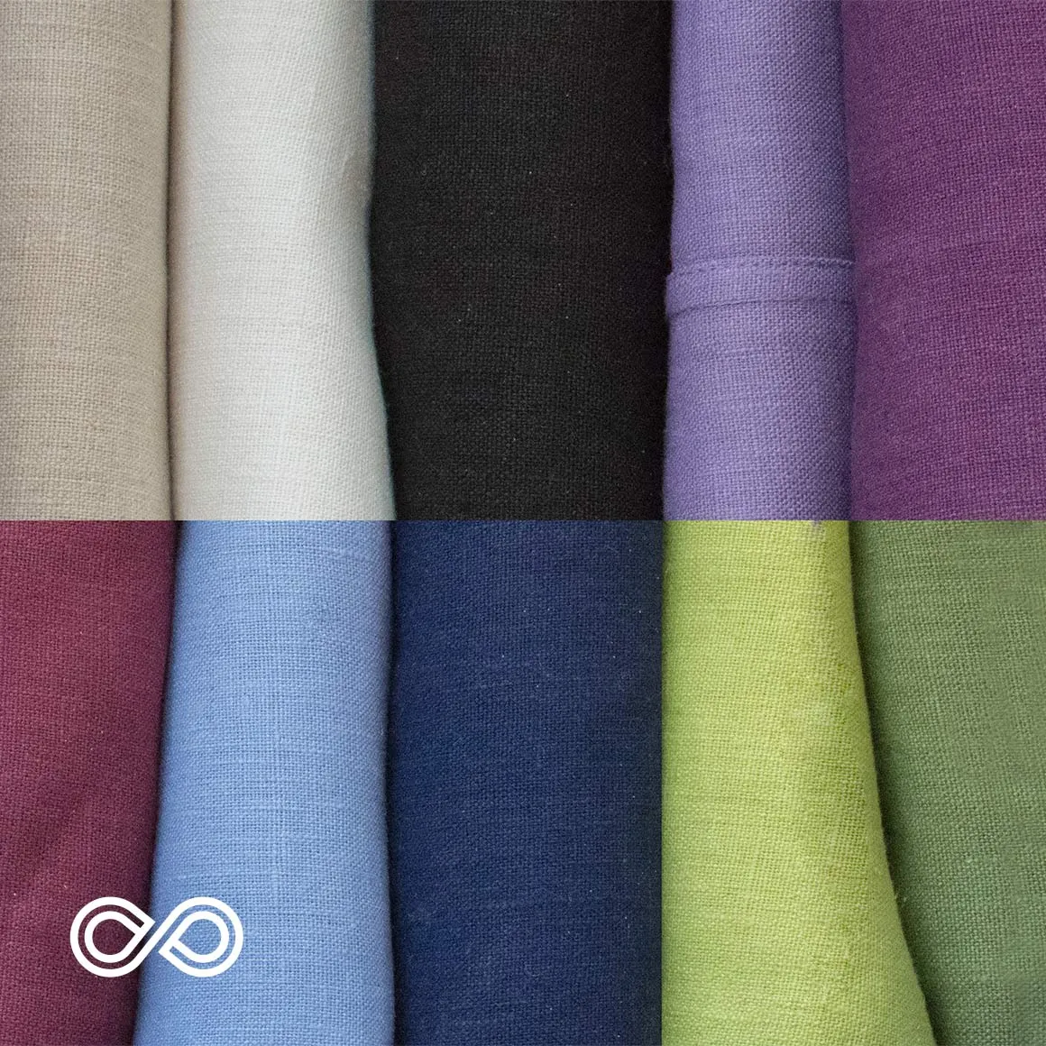 48x72 Hemp Shower Curtain 100% Organic (PVC-Free, Plastic-Free, Vinyl-Free) (Stall Size) (100% Biodegradable) (MONTEBELLO)