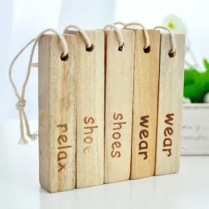 5 x Natural Camphor Wood for Shoes