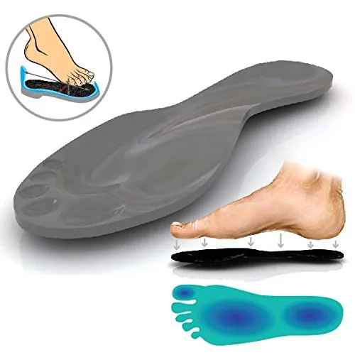 Adhesive Insoles That Absorb Sweat and Always Stay in Place for Sockless Shoes (Women's 8.5-9, Men's 7-7.5(245mm)) Women's 8.5-9, Men's 7-7.5(245mm)