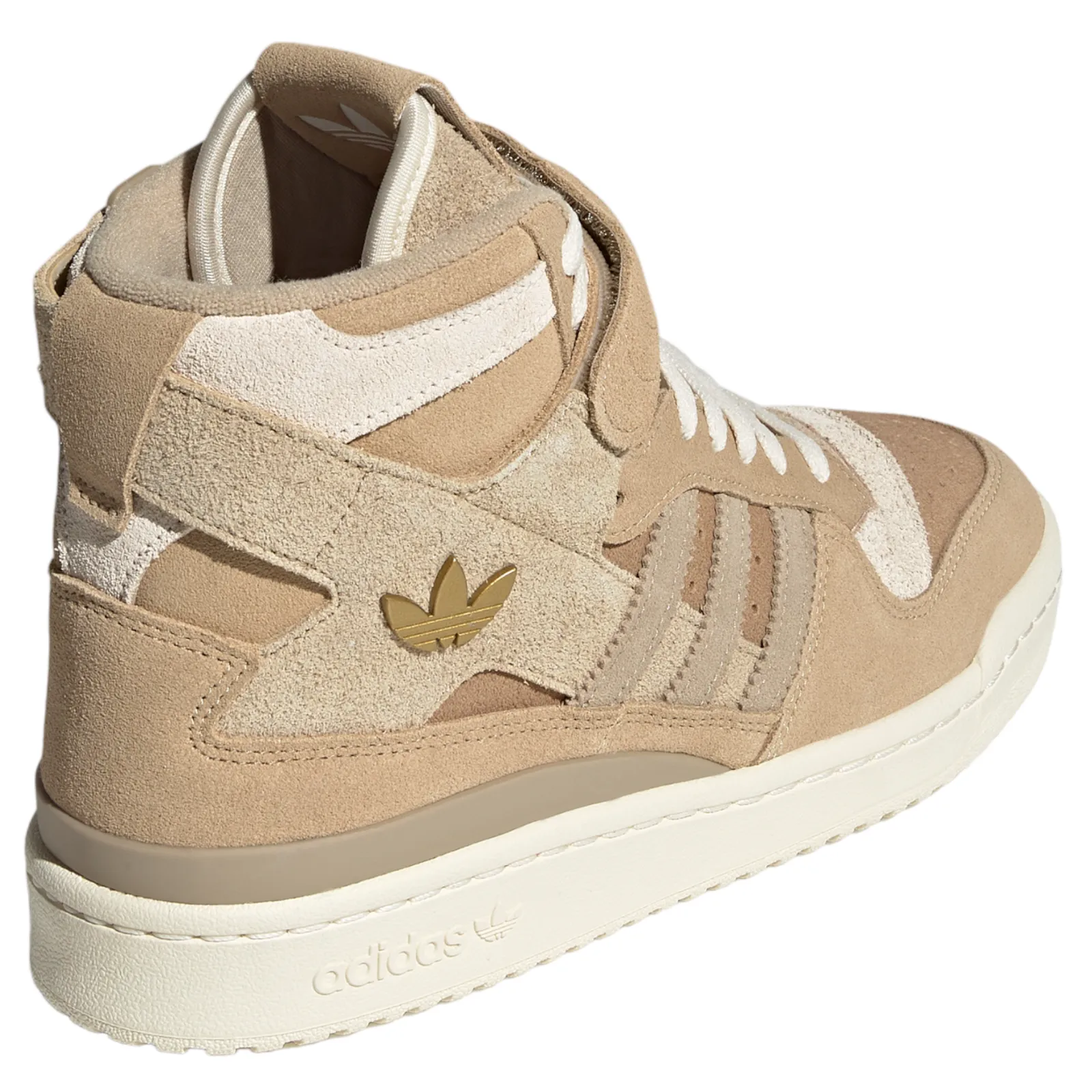 adidas Originals Womens Forum 84 Hi Shoes - Beige Tone