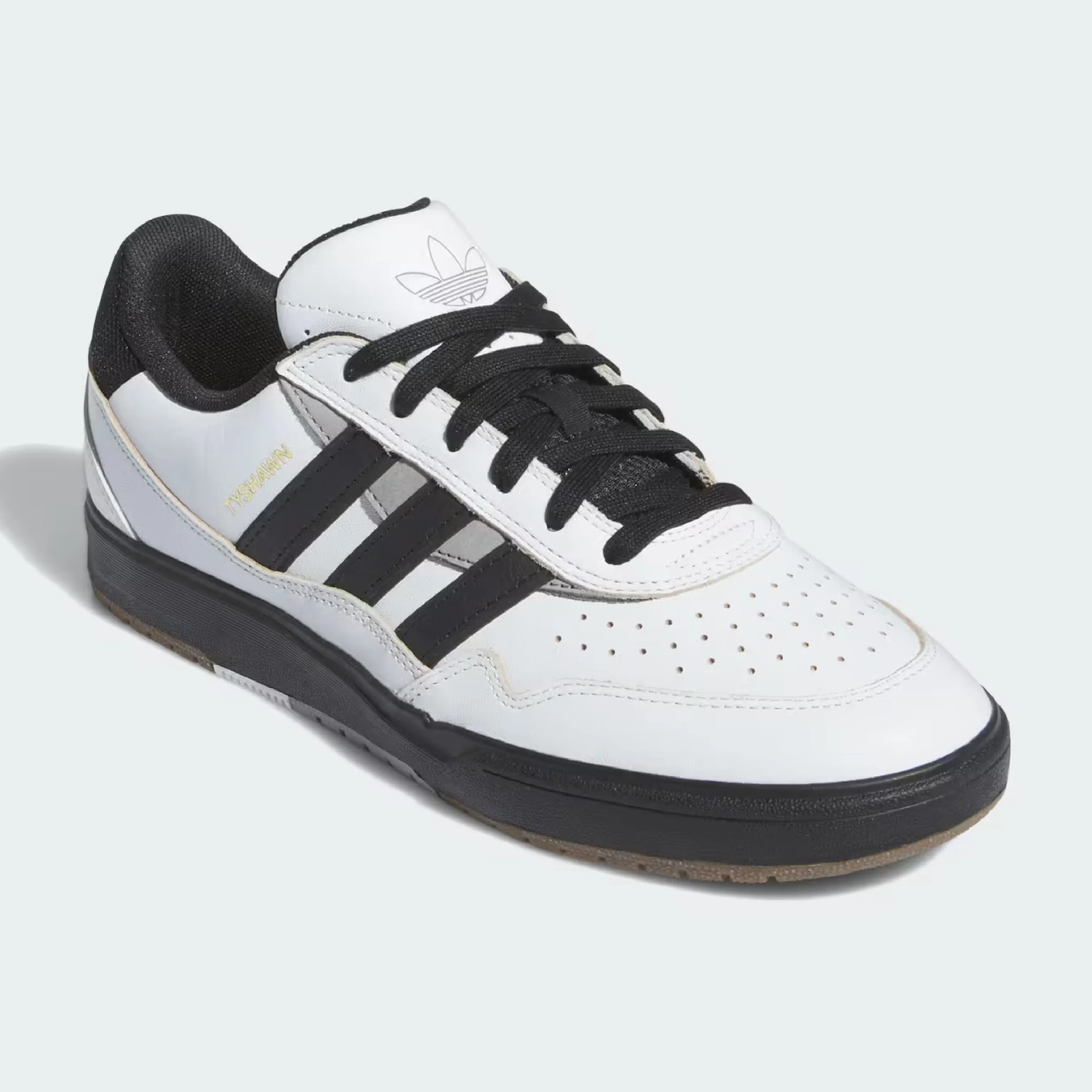 ADIDAS TYSHAWN 2 CRYSTAL WHITE / CORE BLACK / CHARCOAL SOLID GREY