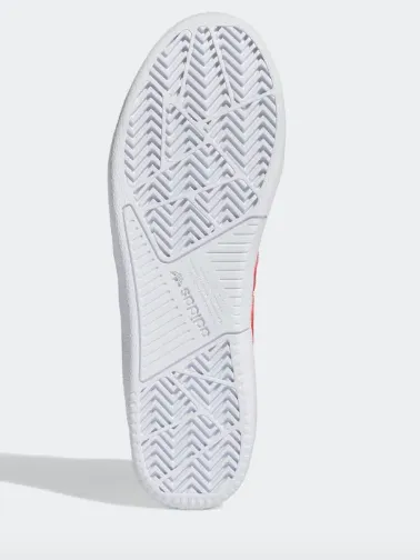 Adidas Tyshawn Jones Shoe White with Navy/Red