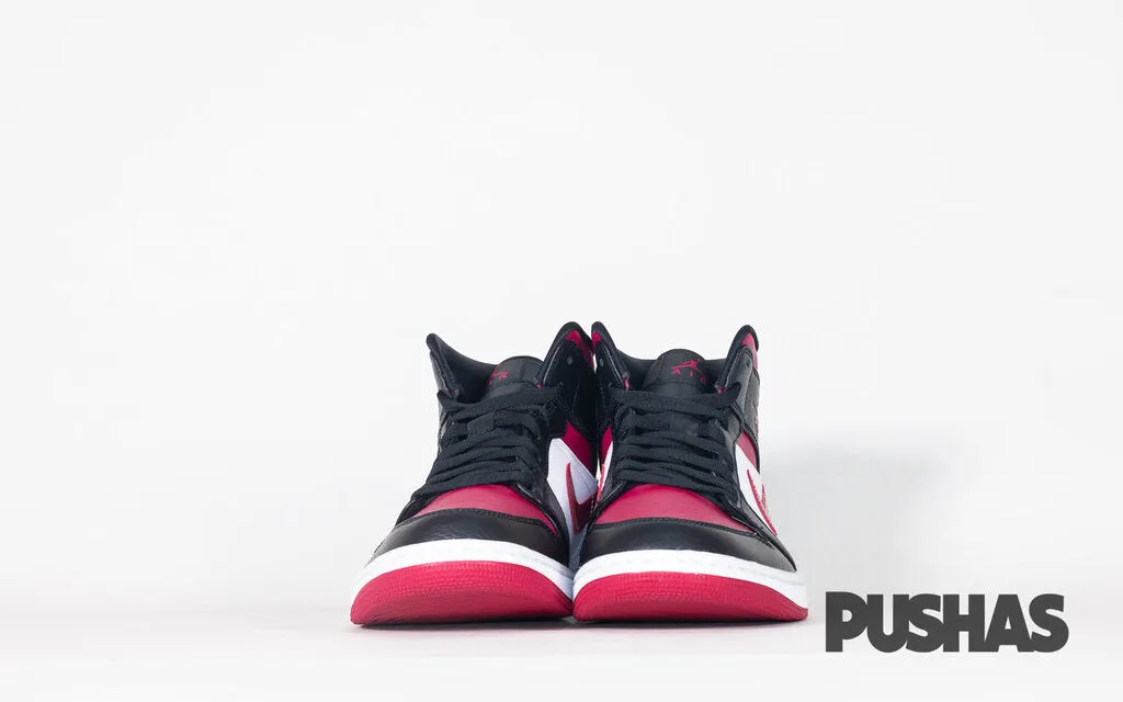 Air Jordan 1 Mid 'Bred Toe' (New)