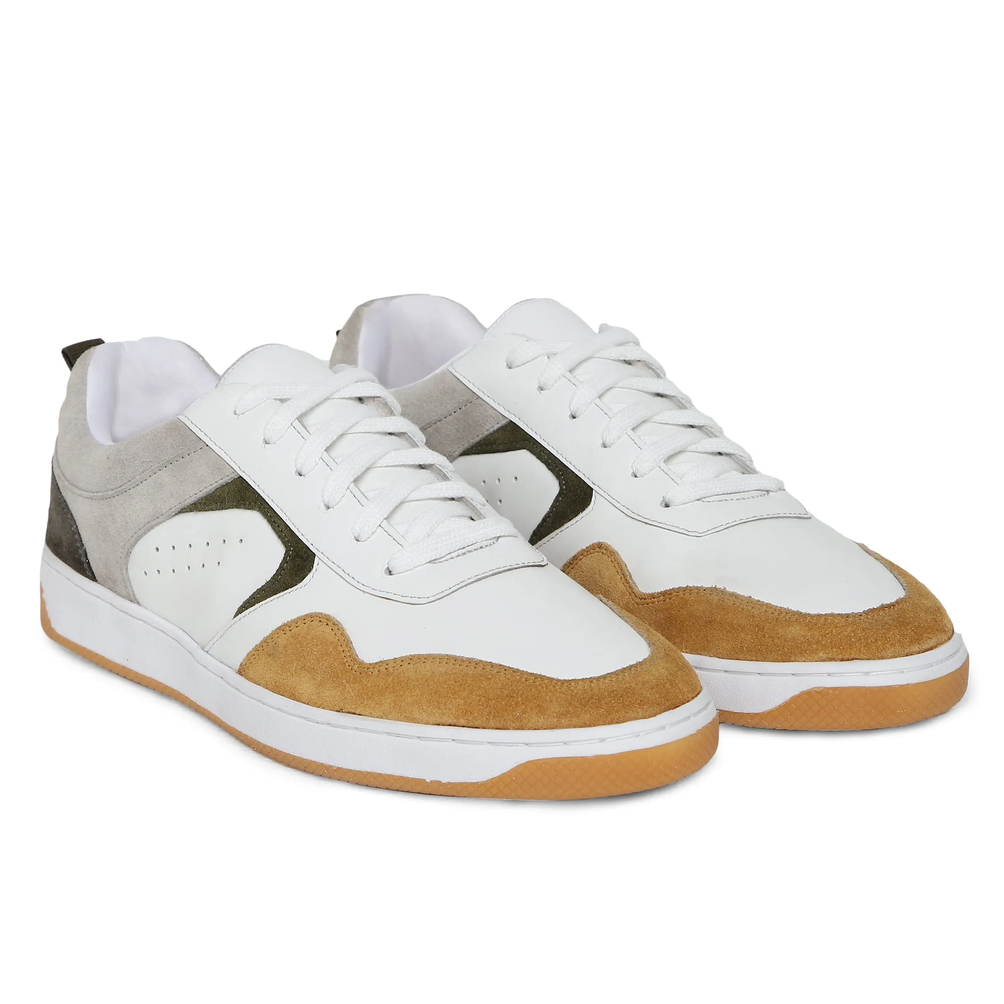 Albane Leather Sports Sneakers