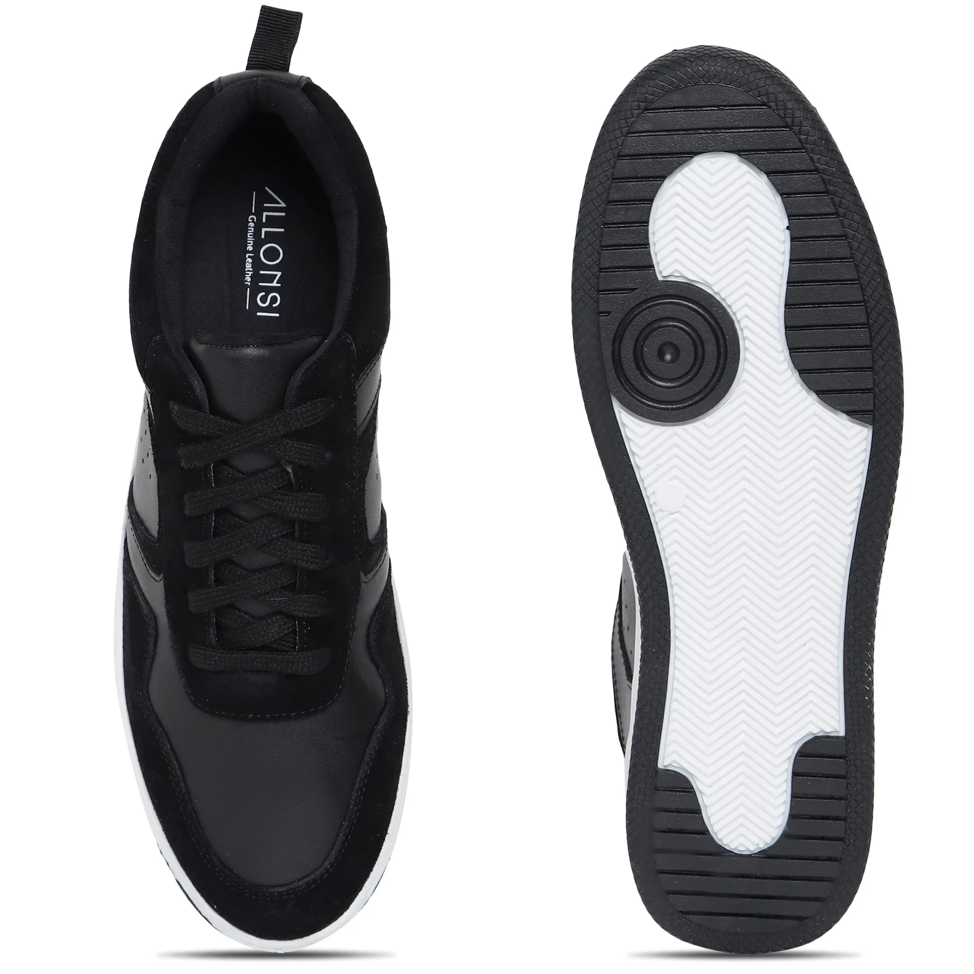 Albane Leather Sports Sneakers