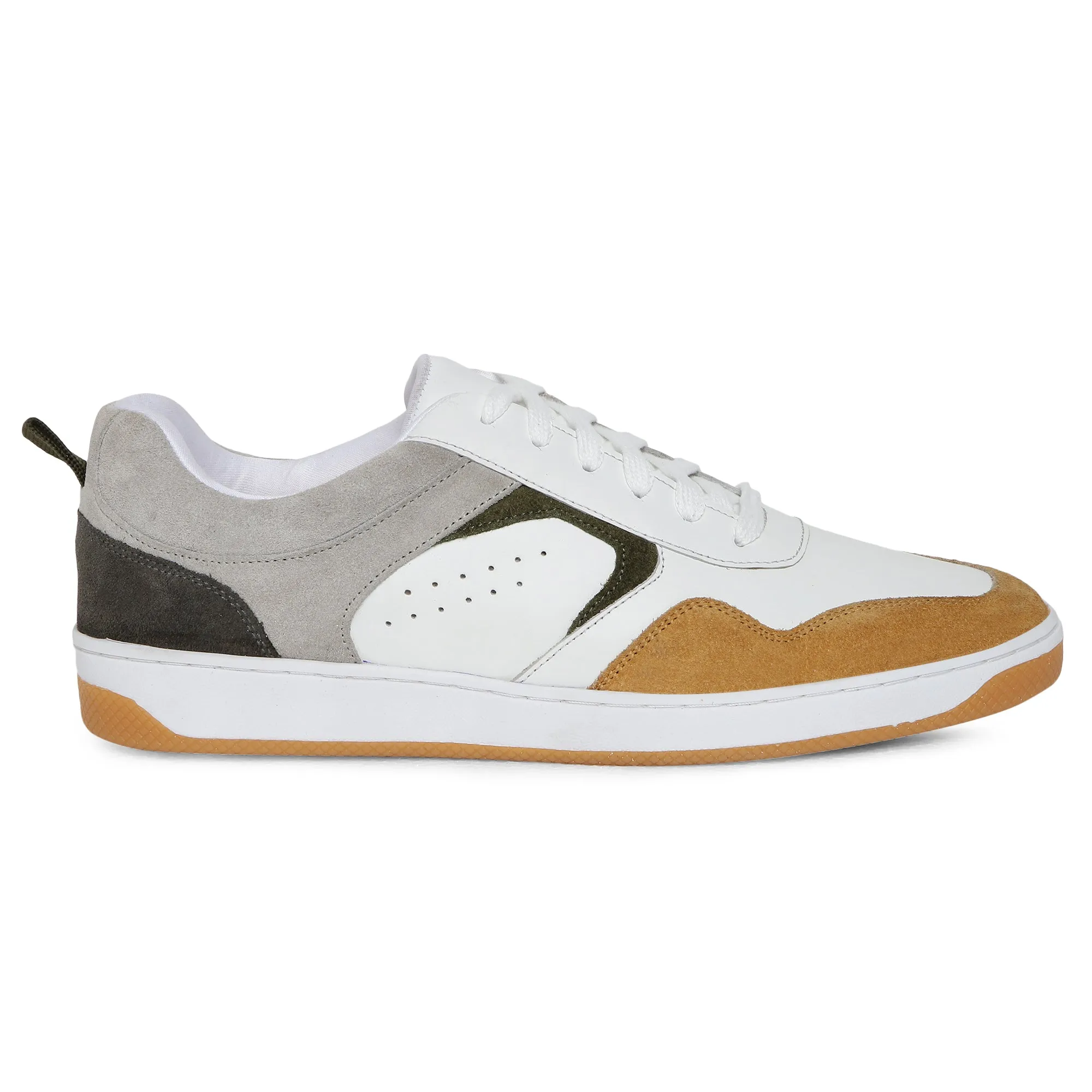Albane Leather Sports Sneakers
