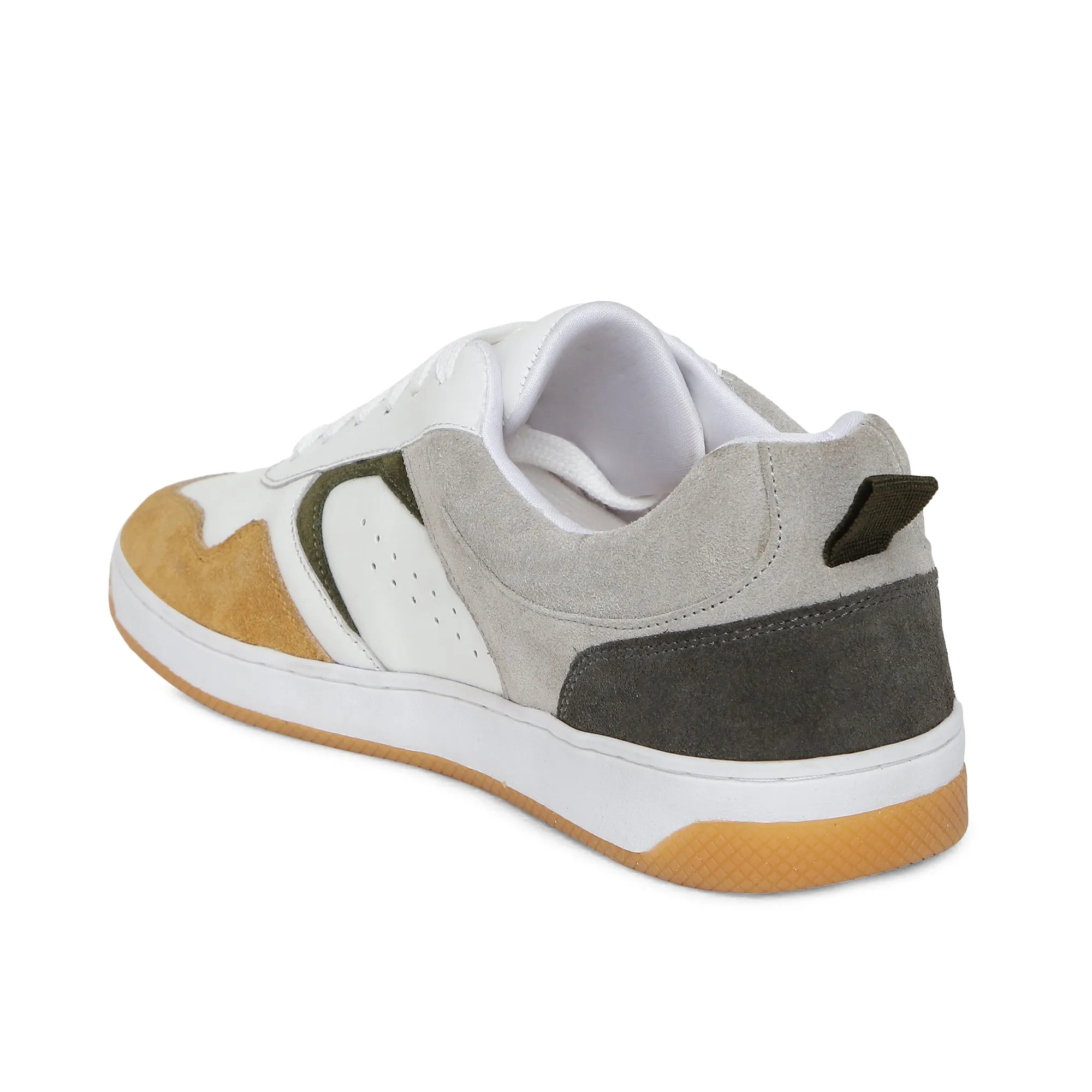 Albane Leather Sports Sneakers