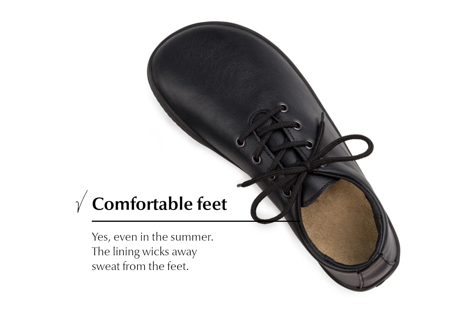 Ananda Barefoot Men’s Casual Shoes – Black
