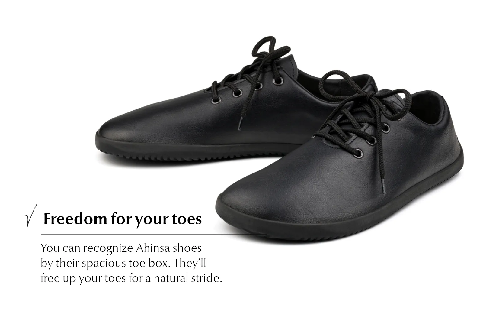 Ananda Barefoot Men’s Casual Shoes – Black