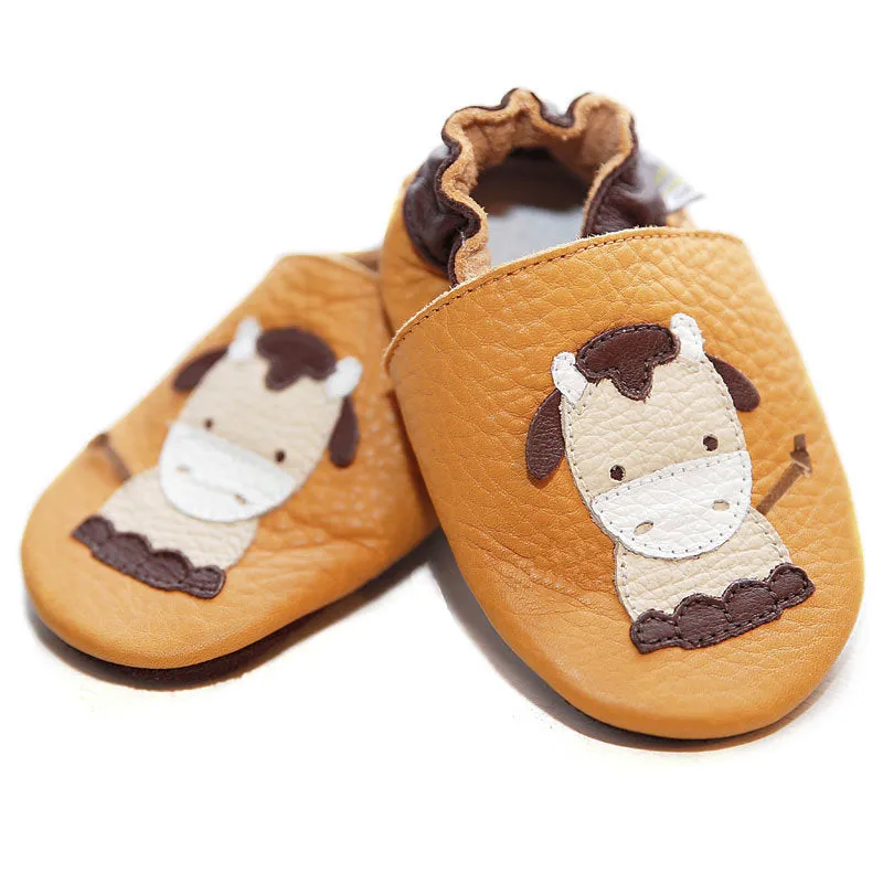 Animals Leather Sole Barfotatofflor (Click for more animals)