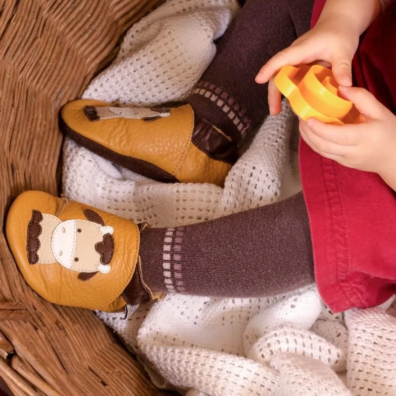 Animals Leather Sole Barfotatofflor (Click for more animals)