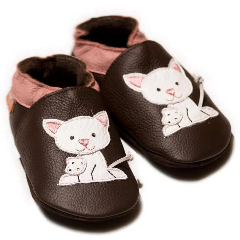 Animals Leather Sole Barfotatofflor (Click for more animals)