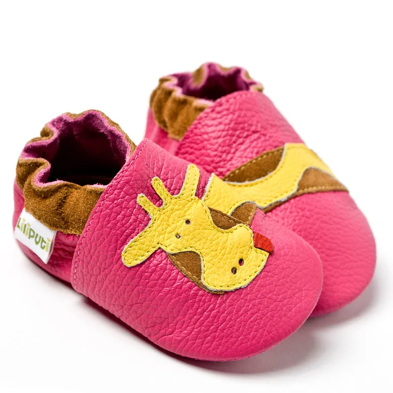 Animals Leather Sole Barfotatofflor (Click for more animals)