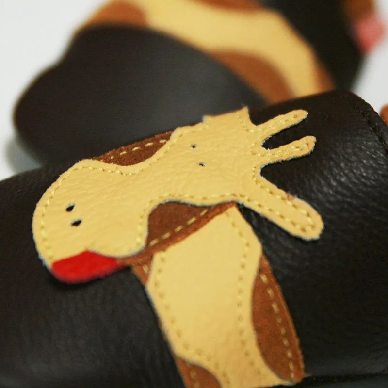Animals Leather Sole Barfotatofflor (Click for more animals)