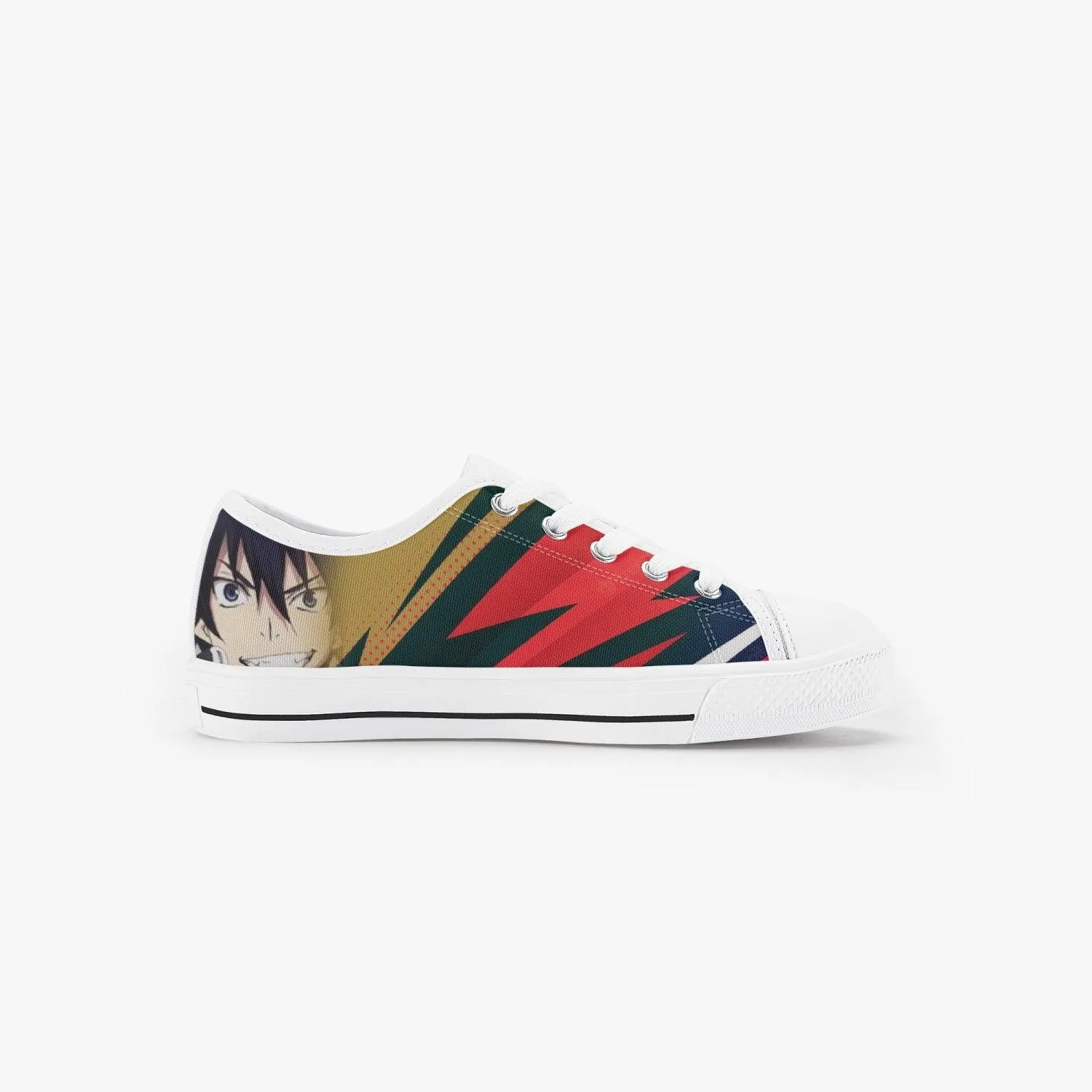 AO No Exorcist Rin Okumura Kids A-Star Low Shoes