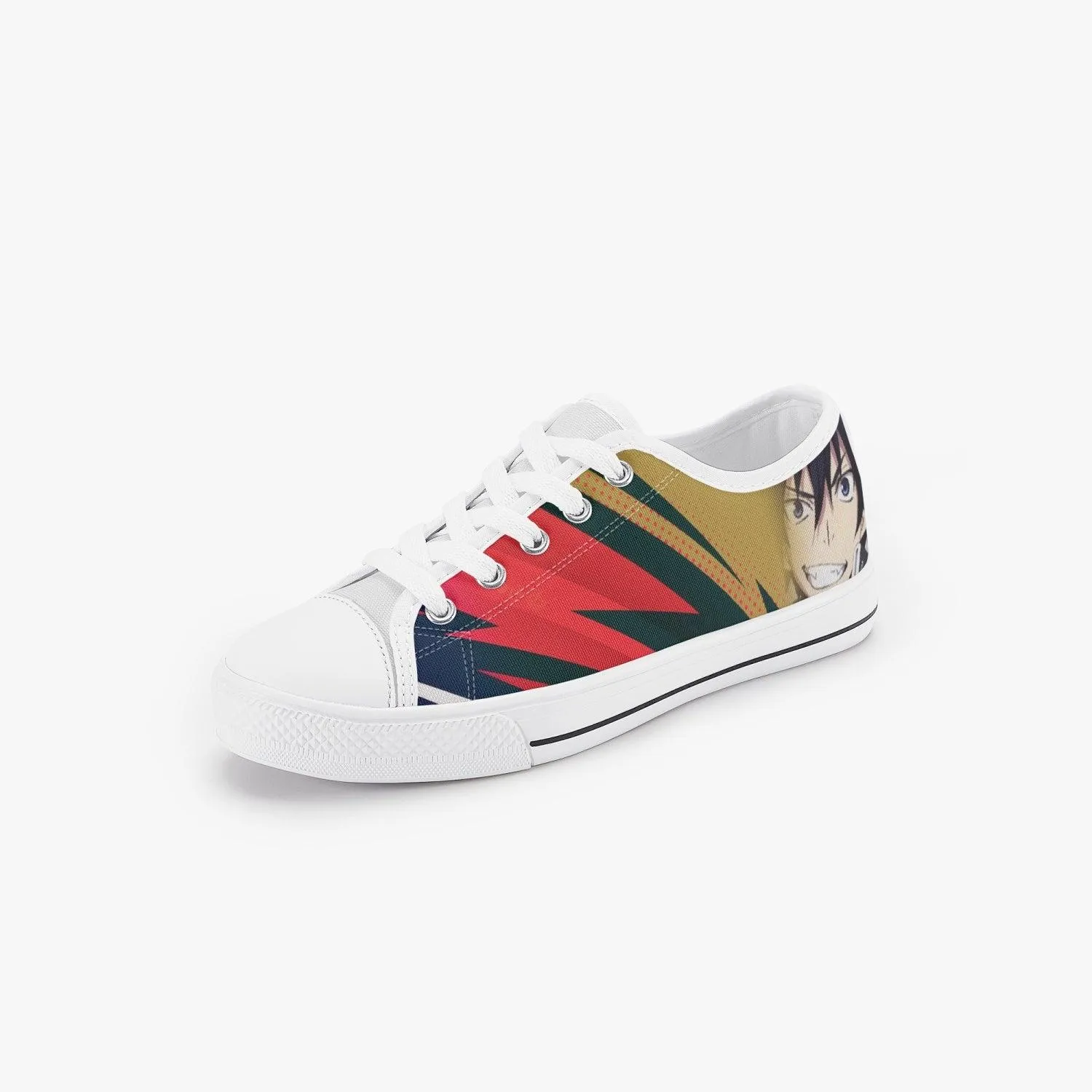 AO No Exorcist Rin Okumura Kids A-Star Low Shoes