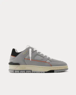 Area Lo Grey / Orange Low Top Sneakers