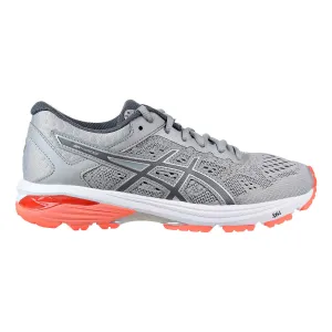 Asics GT-1000 6 Women's Shoes Mid Grey/Carbon/Flash Coral