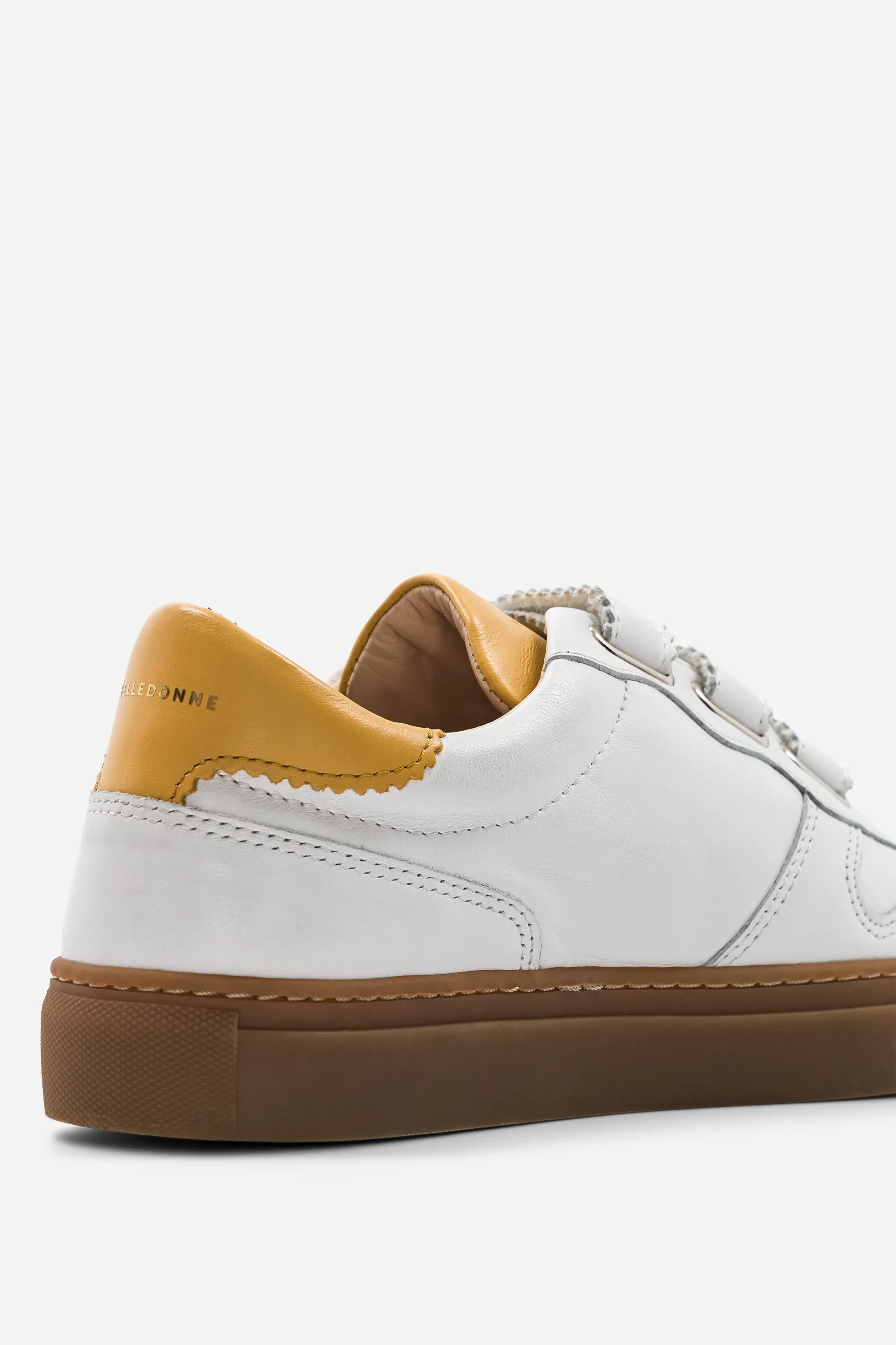 B0 Velcro - White / Yellow