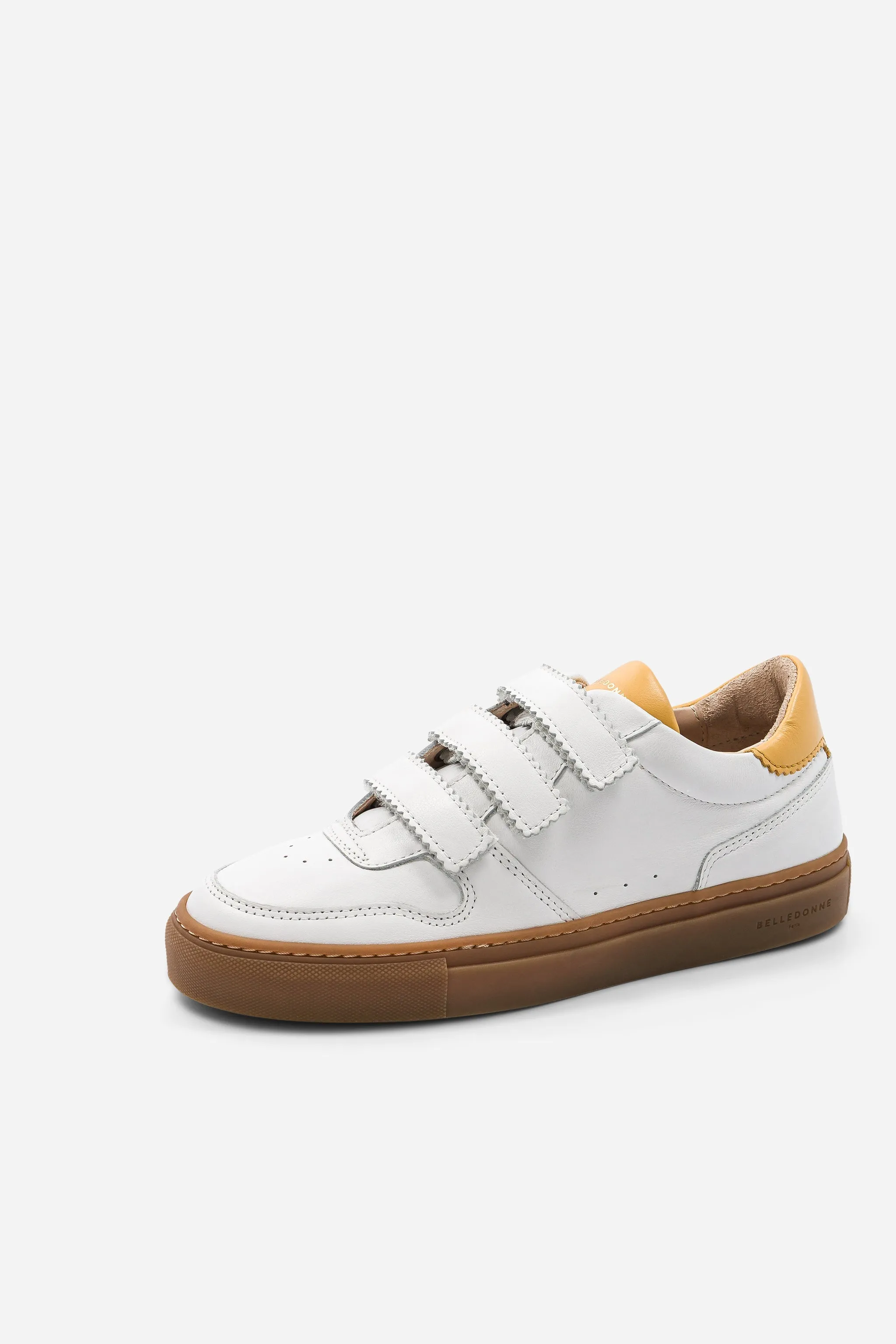 B0 Velcro - White / Yellow