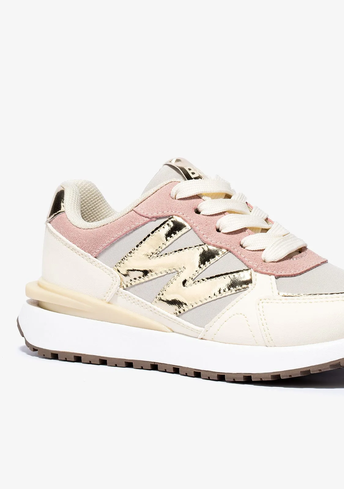 B&W Beige Sneakers