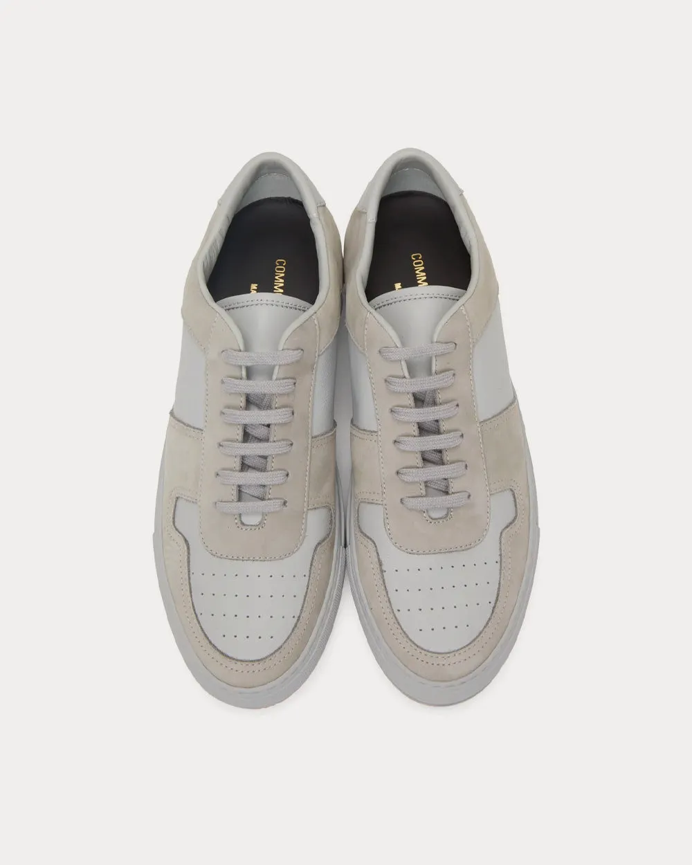 BBall Leather Grey Low Top Sneakers