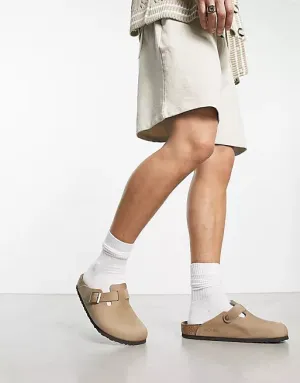 Birkenstock Boston Tabacco Brown Oiled Leather Narrow