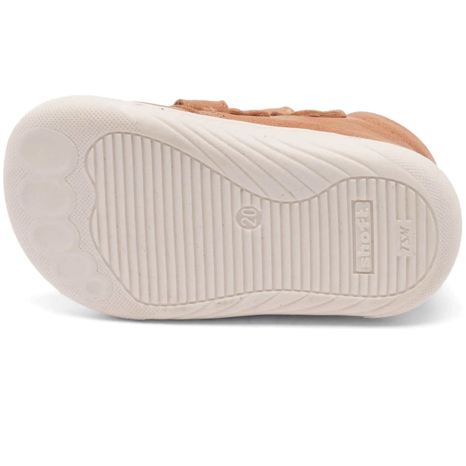 Bisgaard Caramel Barefoot Theodora V First Step Shoe