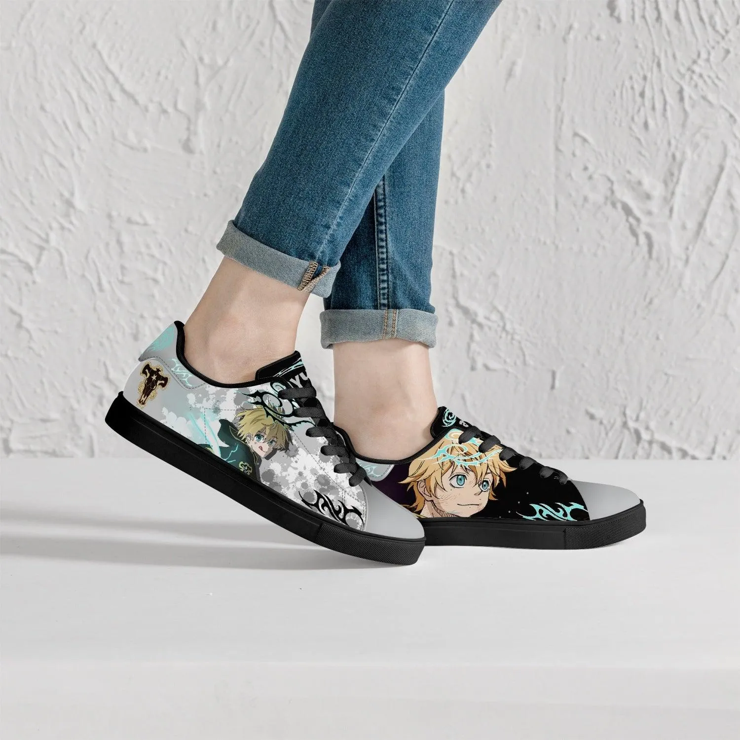Black Clover Luck Voltia Skate Anime Shoes