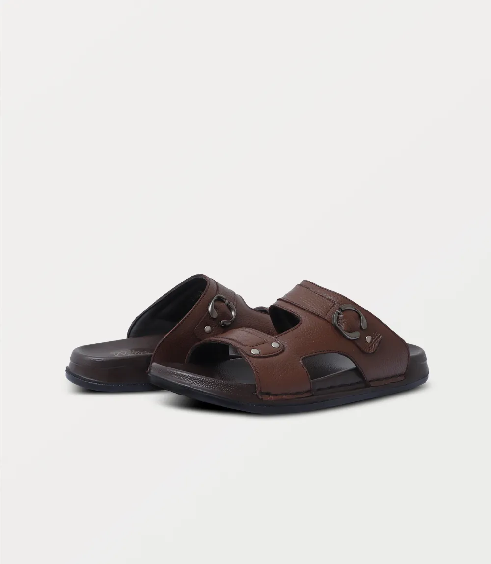 BM6864-TAN-Men Slipper