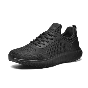 Bruno Marc Men's Non Slip Shoes, Lightweight Mens Work Shoes & Restaurant or Food Service Sneakers SBWO2302M, Black, Size 12