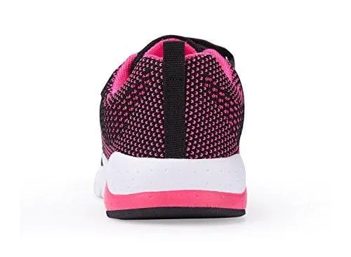 Caitin Kids Running Tennis Shoes Lightweight Casual Walking Sneakers for Boys and Girls, 1#rose, 13 M US Little Kid