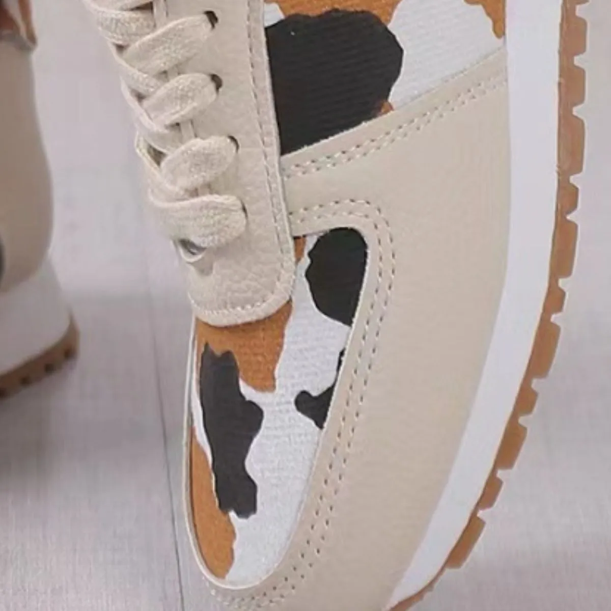 Calley PU Leather Athletic Shoes