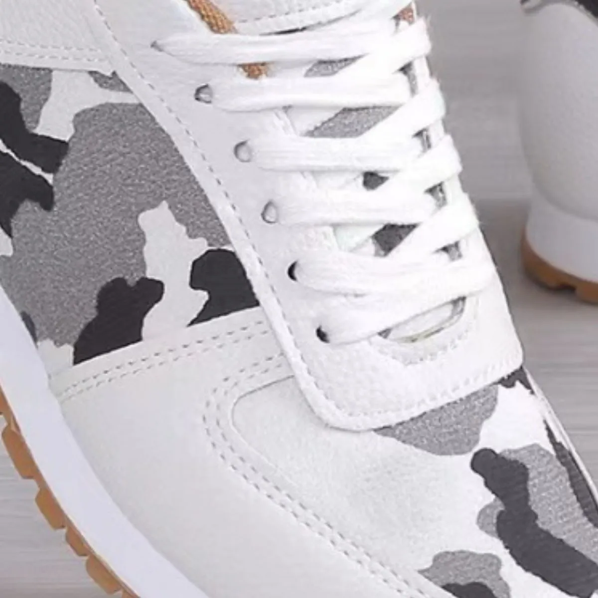 Calley PU Leather Athletic Shoes