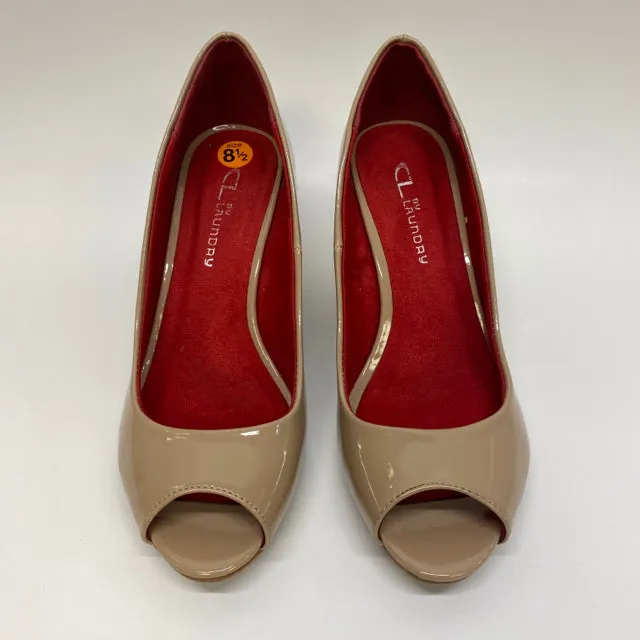 Chinese Laundry Women's Size 8 Tan Solid Wedge Shoes