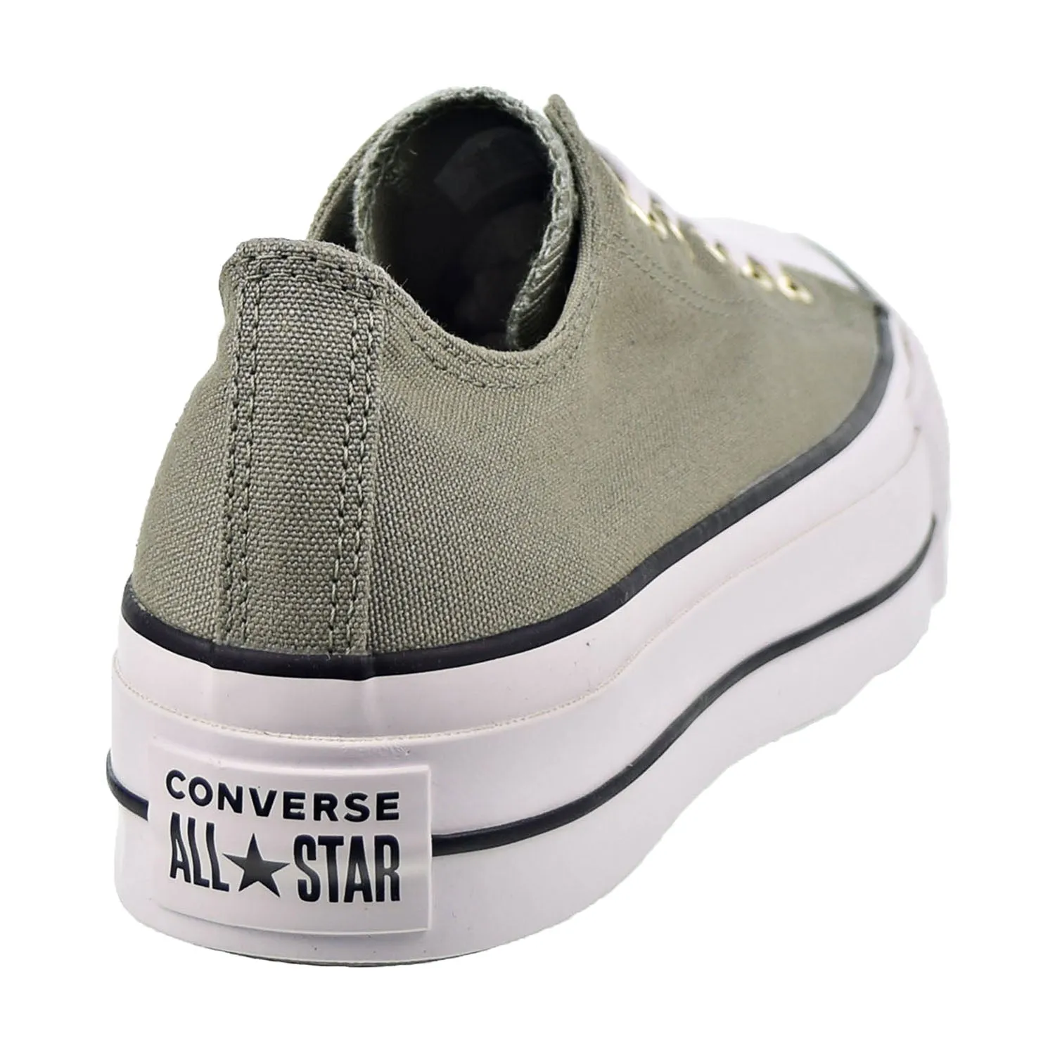 Converse Chuck Taylor All Star Lift Ox Women's Shoes Jade Stone-White-Black