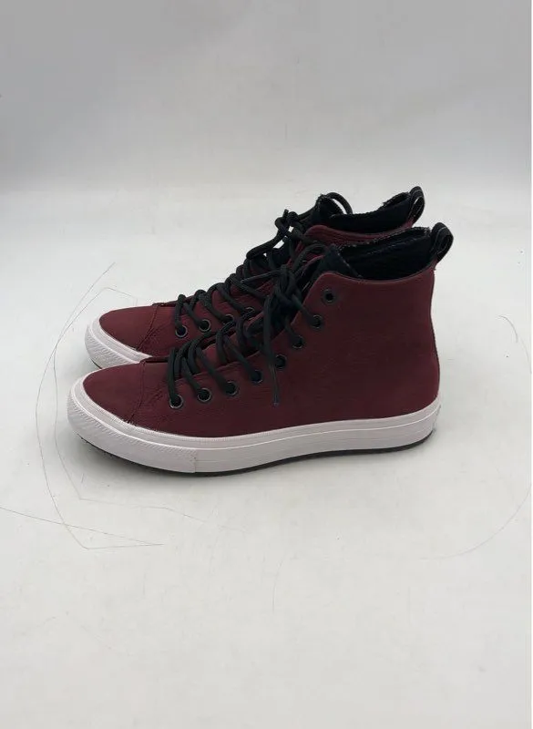 Converse Men's Chuck Taylor All Star Burgundy High-Top Athletic Shoes - Size 7.5