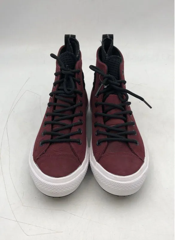 Converse Men's Chuck Taylor All Star Burgundy High-Top Athletic Shoes - Size 7.5