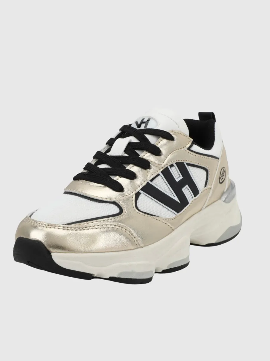 Dash Washed In Gold Sneaker