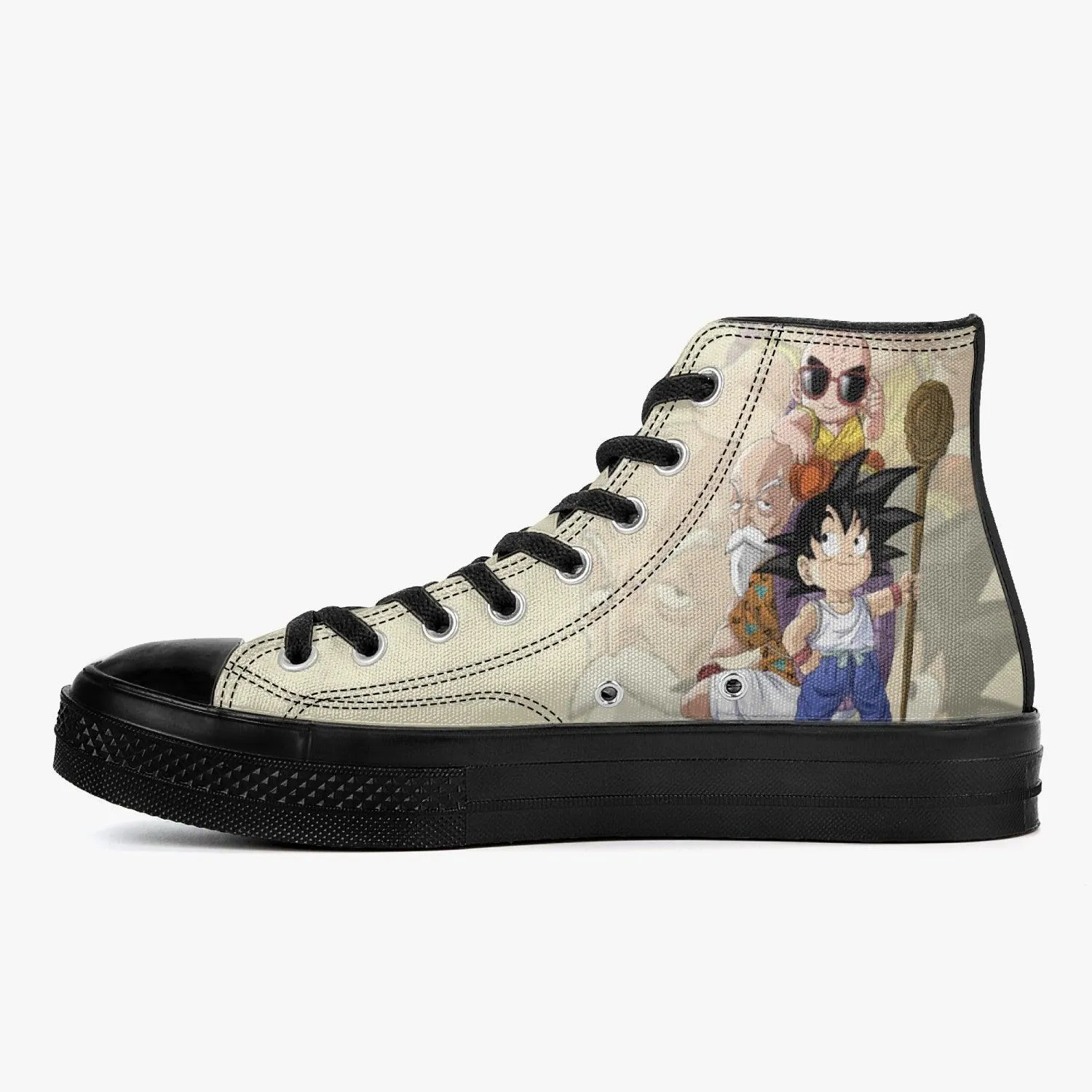 Dragonball Z Goku Krillin and Ded A-Star High Anime Shoes