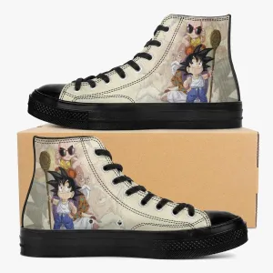 Dragonball Z Goku Krillin and Ded A-Star High Anime Shoes