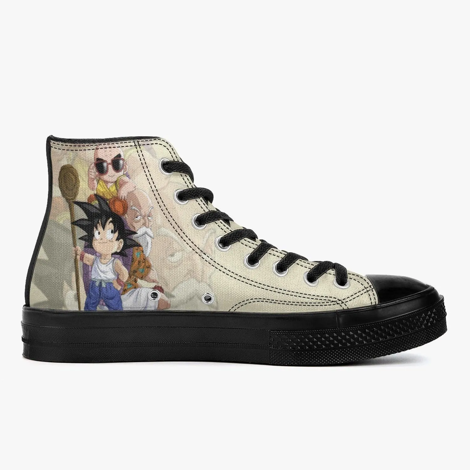 Dragonball Z Goku Krillin and Ded A-Star High Anime Shoes