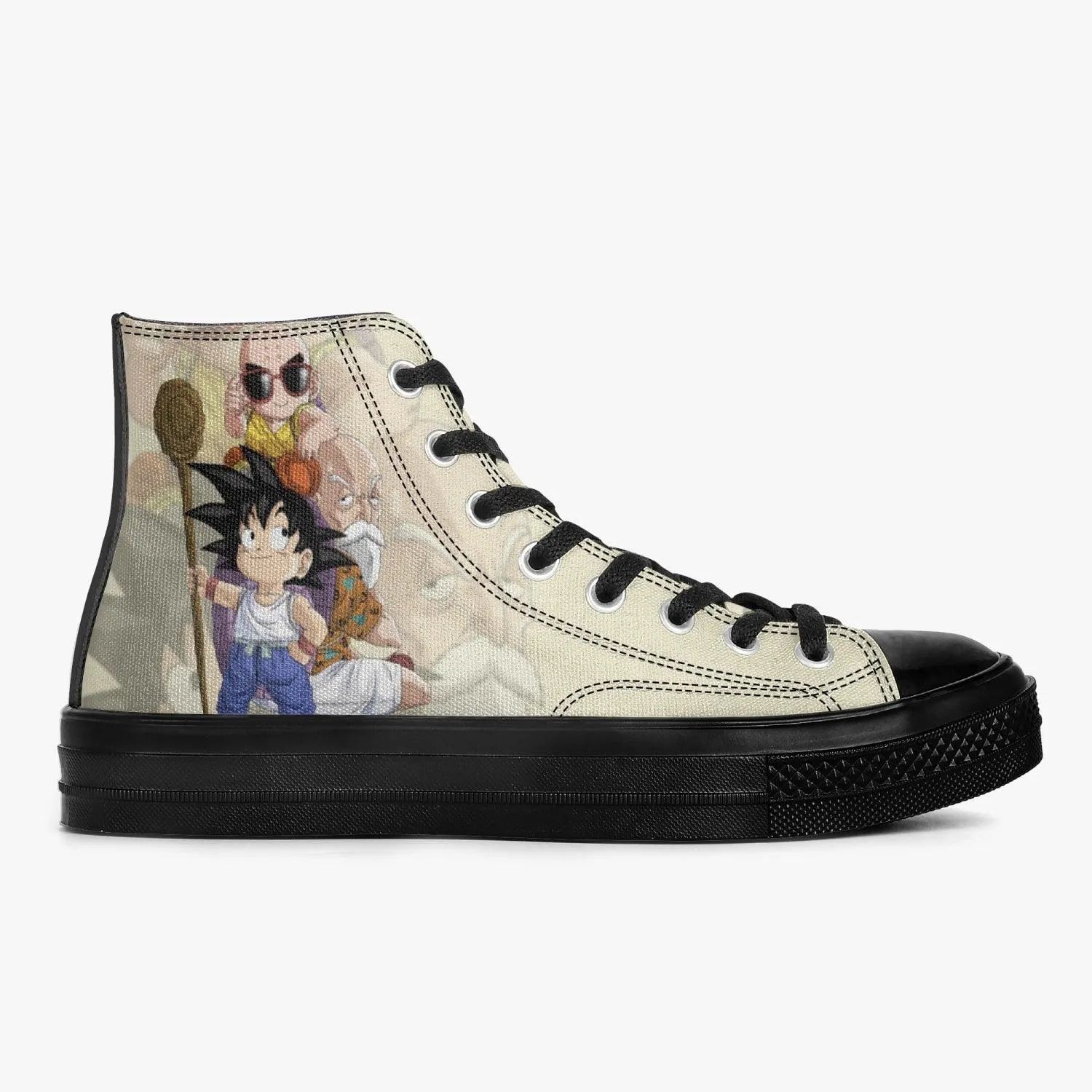 Dragonball Z Goku Krillin and Ded A-Star High Anime Shoes