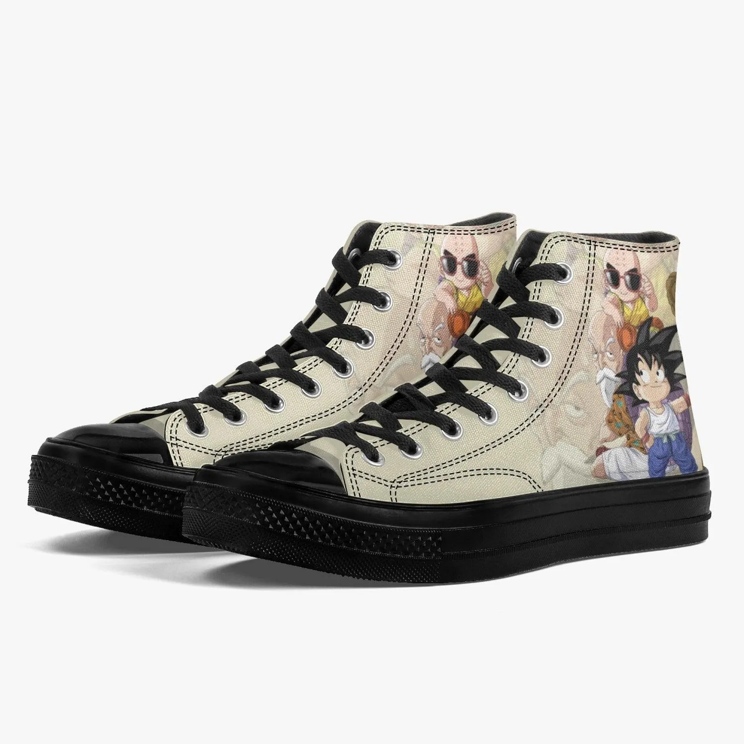 Dragonball Z Goku Krillin and Ded A-Star High Anime Shoes