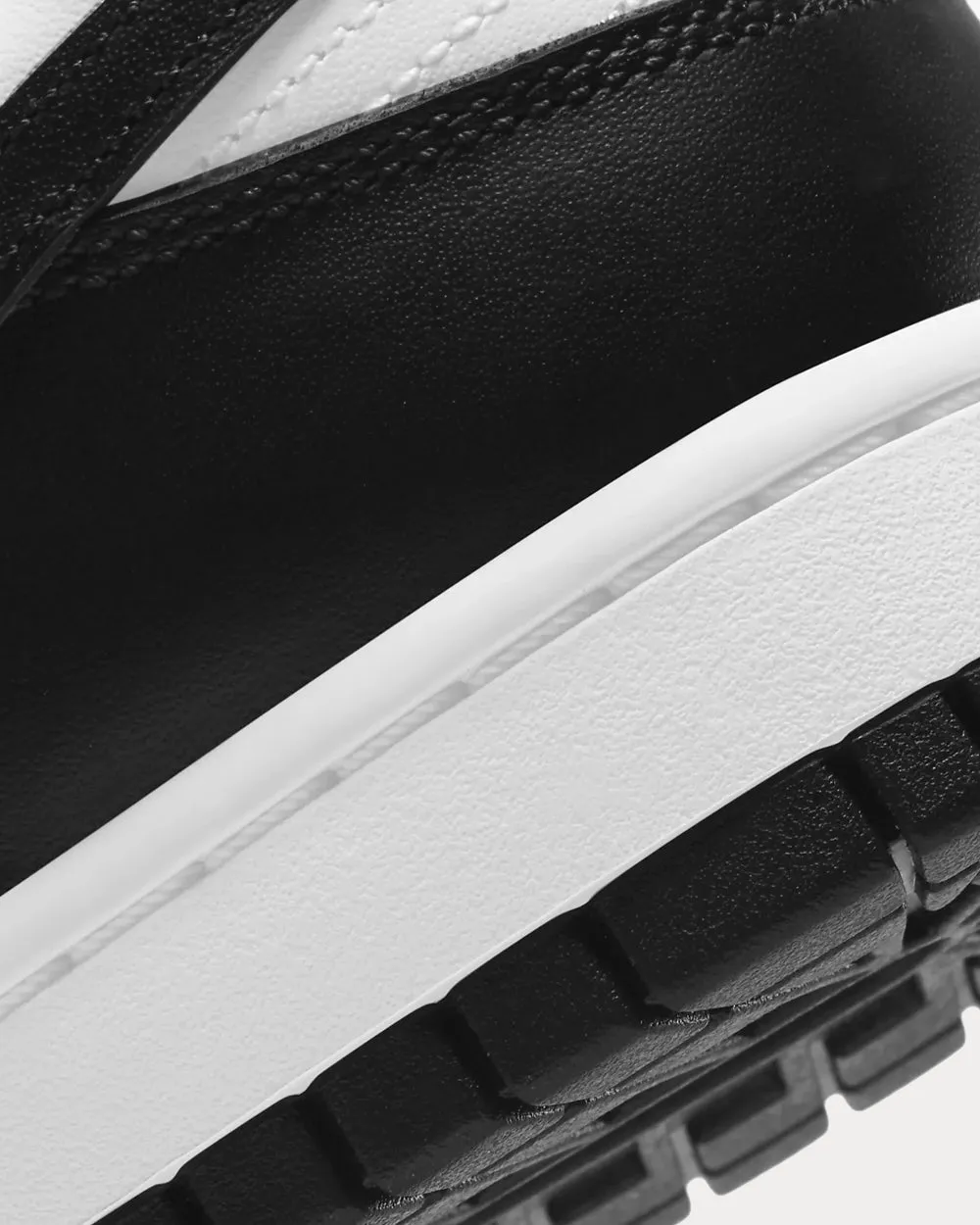 Dunk Low Retro White / White / Black Low Top Sneakers