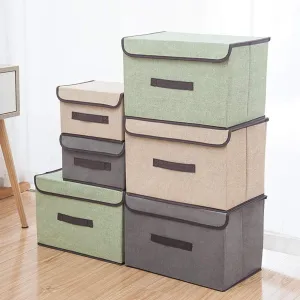 Eco Environment-Friendly Houseware Folding Reusable Non-Woven Storage Box