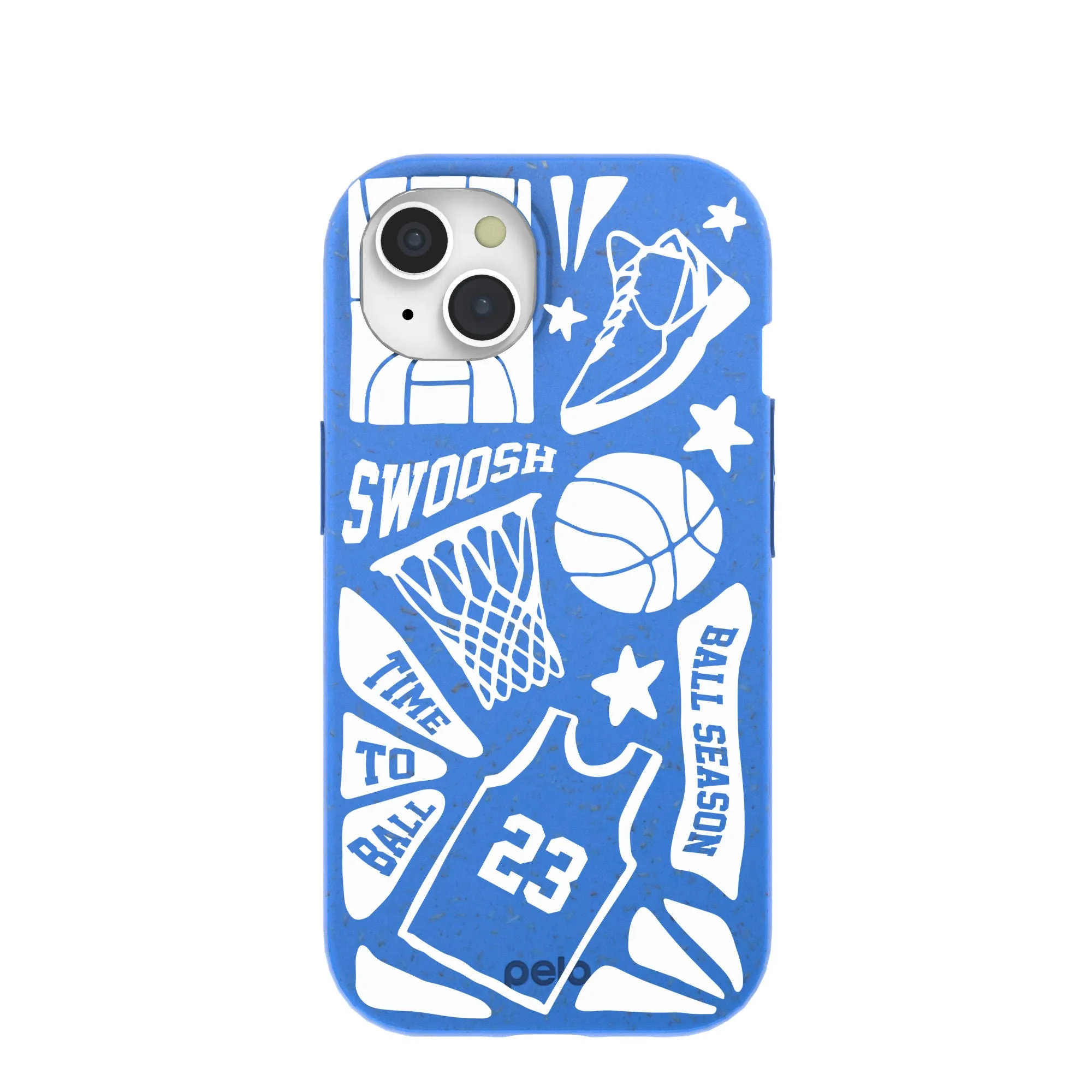 Electric Blue Ball Season iPhone 15 Case