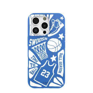 Electric Blue Ball Season iPhone 16 Pro Case