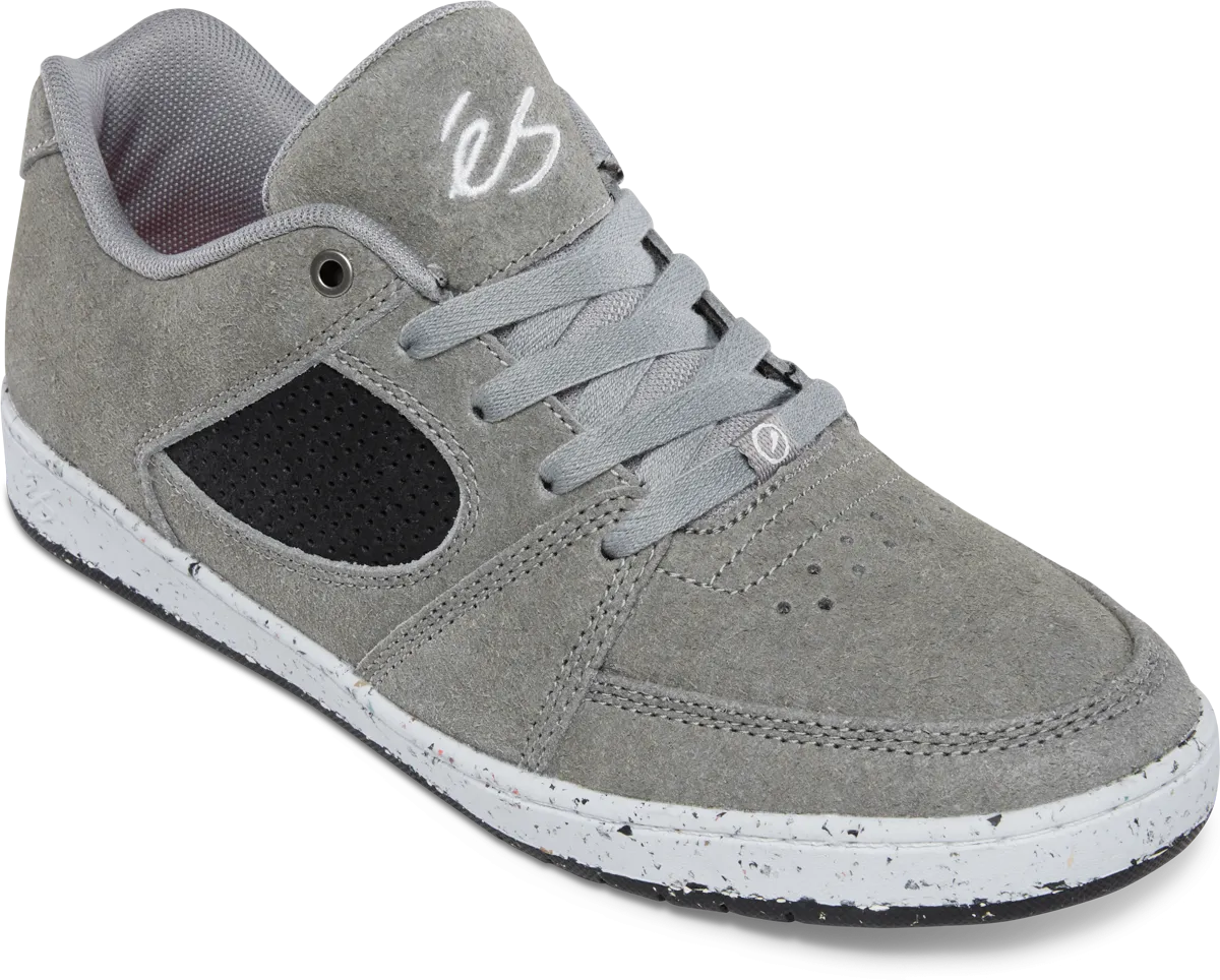 Es Accel Slim Eco Skate Shoes - Grey/Black